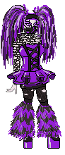 cyber goth. image by manarkisan