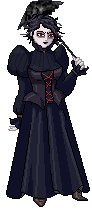 victorian goth. image by manarkisan